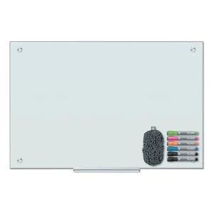3979U00-01 | U Brands 72x48 Inch Floating Glass Dry Erase