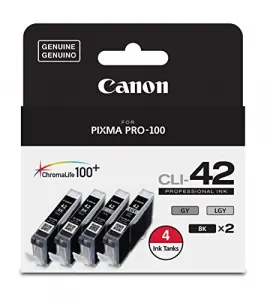 Original Canon 6384B008 Inkcart,cli-42,4 Ink Pack