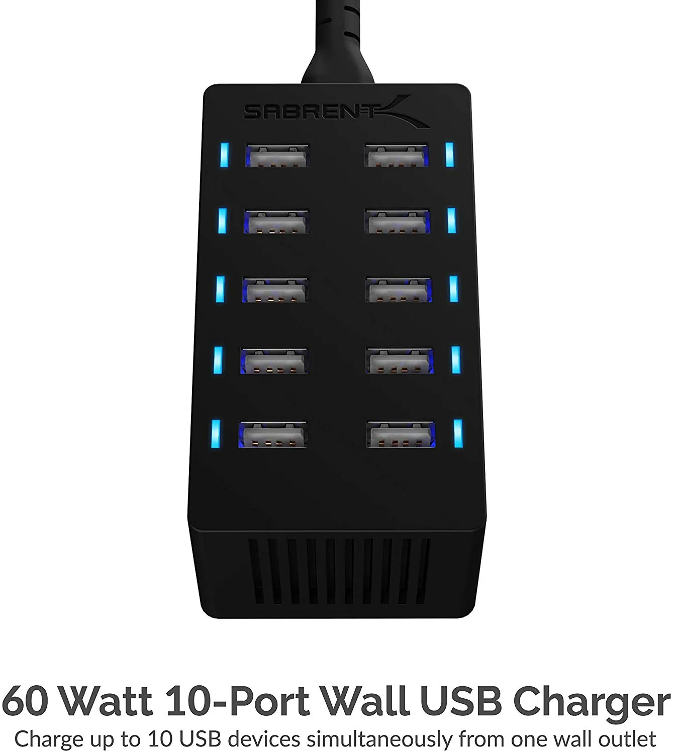 Micropac AX-TPCS Charge Up To 10 Usb Devices Simultaneously From One W