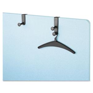 Quartet 20701 Hook,one,over-panel,bk