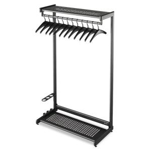 Quartet 20224 Rack,coat,48snglside,bk