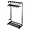 20224 | Quartet Single-Sided Steel Coat Rack with Shelves