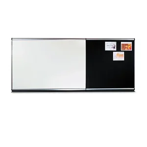 Quartet Magnetic Dry-Erase Board, 72 x 48, Mahogany Frame