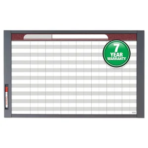 72981 | Quartet Custom Graphite Framed Whiteboard, 48