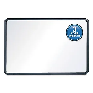 7553 | Quartet Contour Dry-Erase Board, 36 x 24, Gray and