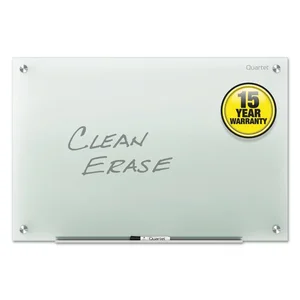 G4836F | Quartet Frosted Glass Marker Board, 4' x 3'