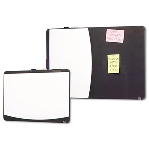 06355BK | Quartet Combo Tack & Write Board 17.5