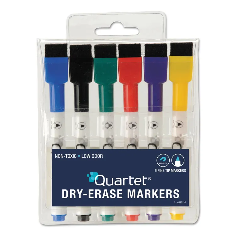 Quartet 51-659312QA Marker,mini,rewrtbl,ast