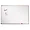 EMA406 | Quartet Melamine Whiteboard with Aluminum Frame,
