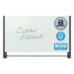 G5028BA | Quartet Evoque 50x28 Magnetic Glass Marker Board,