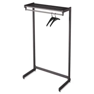 Quartet 20214 Rack,coat,481sde,1shf,bk