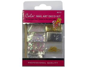 Bulk GW809 Gold Nail Art Decoration Kit With Glue