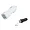 NA-800WHITE | Naxa Electronics 5W Dual USB Car Charger