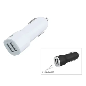 NA-800WHITE | Naxa Electronics 5W Dual USB Car Charger