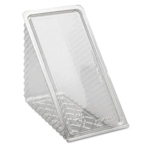 Y11334 | Pactiv Corporation Clear Plastic Sandwich Wedge