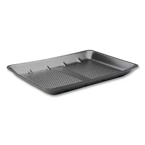 51P110P | Pactiv Corporation White Supermarket Tray, #10P,