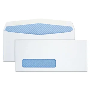QUA21332 | Quality Park Products #10 White Window Envelopes