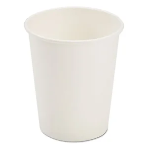 D8HCW | Pactiv Corporation 8 Oz White Paper Hot Cups - Pack