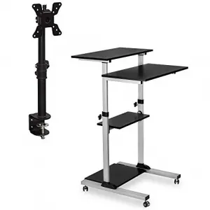 Mount-it! MI-7940 Adjustable Height Work Surface For Effortless Use