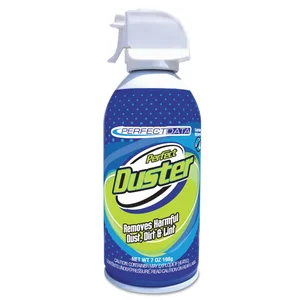 Perfect Data Corporation Compressed Air Duster, 7oz Can,