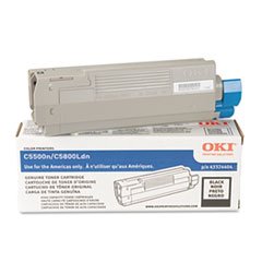 Original Okidata 1107181 Oki Black Toner For C5800ldn, C5650n, C5650dn