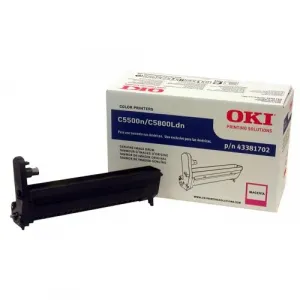 Original Okidata 43381702 Oki Magenta Image Drum For C5800ldn, C5650n,