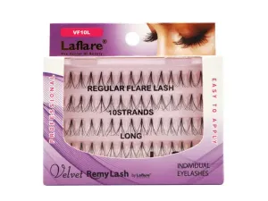 Bulk CA675 Laflare Velvet Remy 10 Strand Long Individual Eyelashes