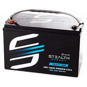 STEALTH1000 | American Bass American Bass 100Ah 12 Volt AGM