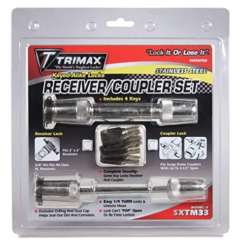 Trimax SXTM33 Sxt3  Sxt-c3 Coupler Lock Set