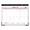 Blue Sky Dabney Lee Ollie Academic Year Desk Pad - Gray
