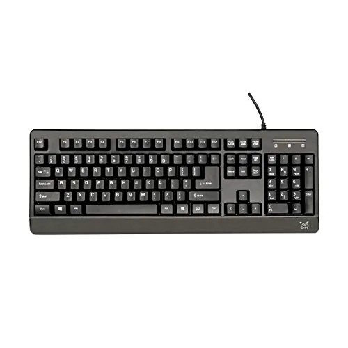 Smktaa SMKTAA Keyboard Vp3810-taa Taa Usb Wired Keyboard 104 Keys Reta