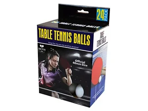 KL604 | Bulk Buys Official Size 40mm Table Tennis Balls