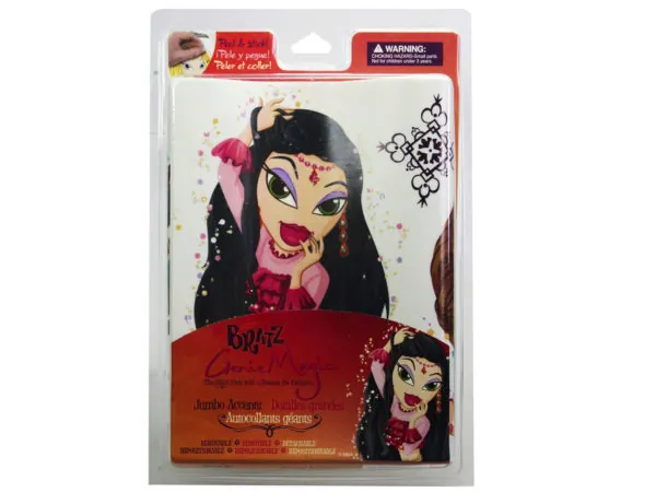 Bulk CH679 Bratz Genie Magic Self-stick Wall Decor Stickers Set