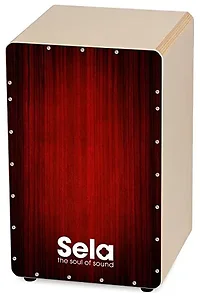 SE050 | Sela Varios Cajon Drum, Red