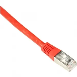 Black EVNSL0272RD-0003 Cat6 Shld Patch Cable 3 Feet 26 Awgm