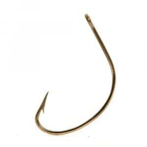 Mustad 37240-BR-4/0-50 Wide Gap Hollow Point Classic Fishing Hooks - 4