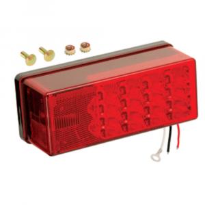 Wesbar 407535 Waterproof Led Tail Lights For Trailers Over 80