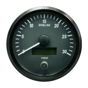 Vdo SingleViu 100mm (4) Tachometer - 3000 RPM