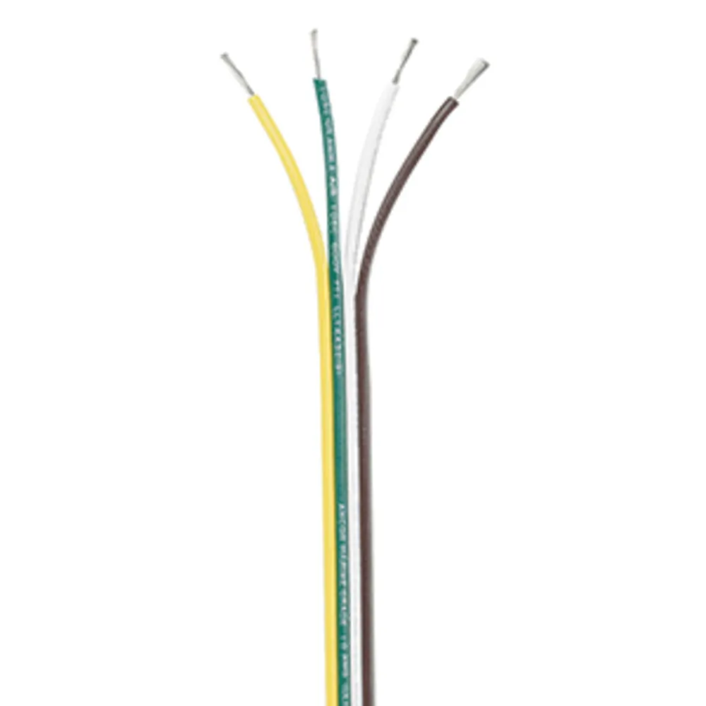 Ancor 154510 Ribbon Bonded Cable - 164 Awg - Browngreenwhiteyellow - F