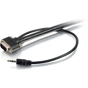 50226 | C2g 10ft VGA + 3.5mm Stereo Audio Cable - In-Wall
