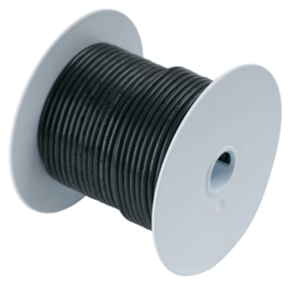 Ancor 102025 Black 16 Awg Tinned Copper Wire - 250'