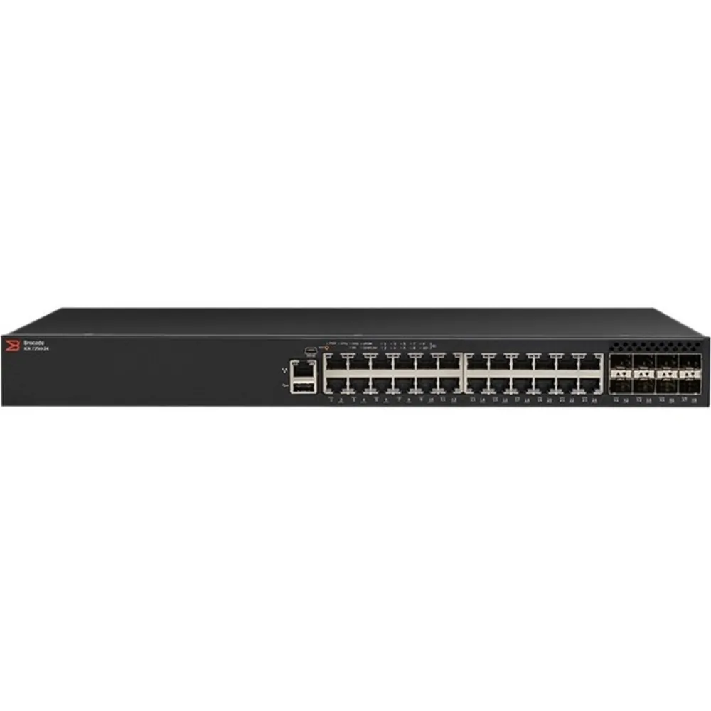 Brocade ICX7250-24P-2X10G Icx7250-24p-2x10g Layer 3 Switch - 24 Ports 