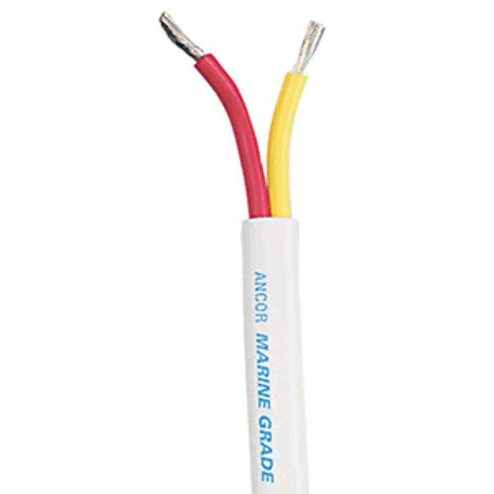 Ancor 124325 Safety Duplex Cable - 122 Awg - Redyellow - Flat - 250'