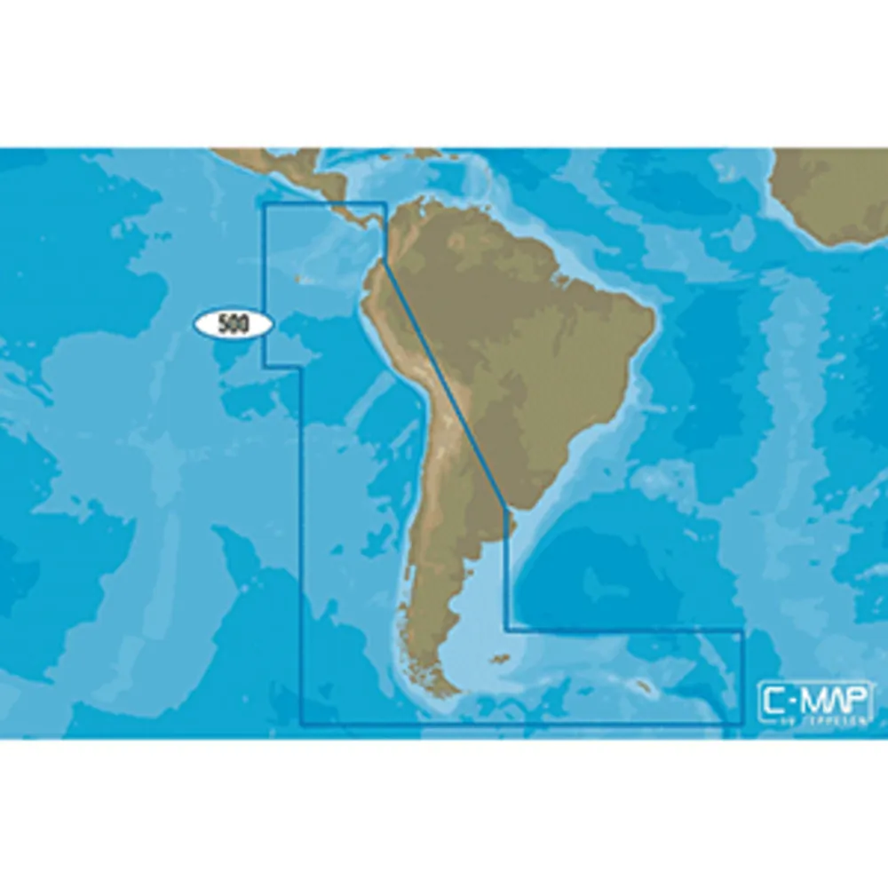 C-map SA-D500 4d Sa-d500 Costa Rica To Chile To Falklands Charts Have 