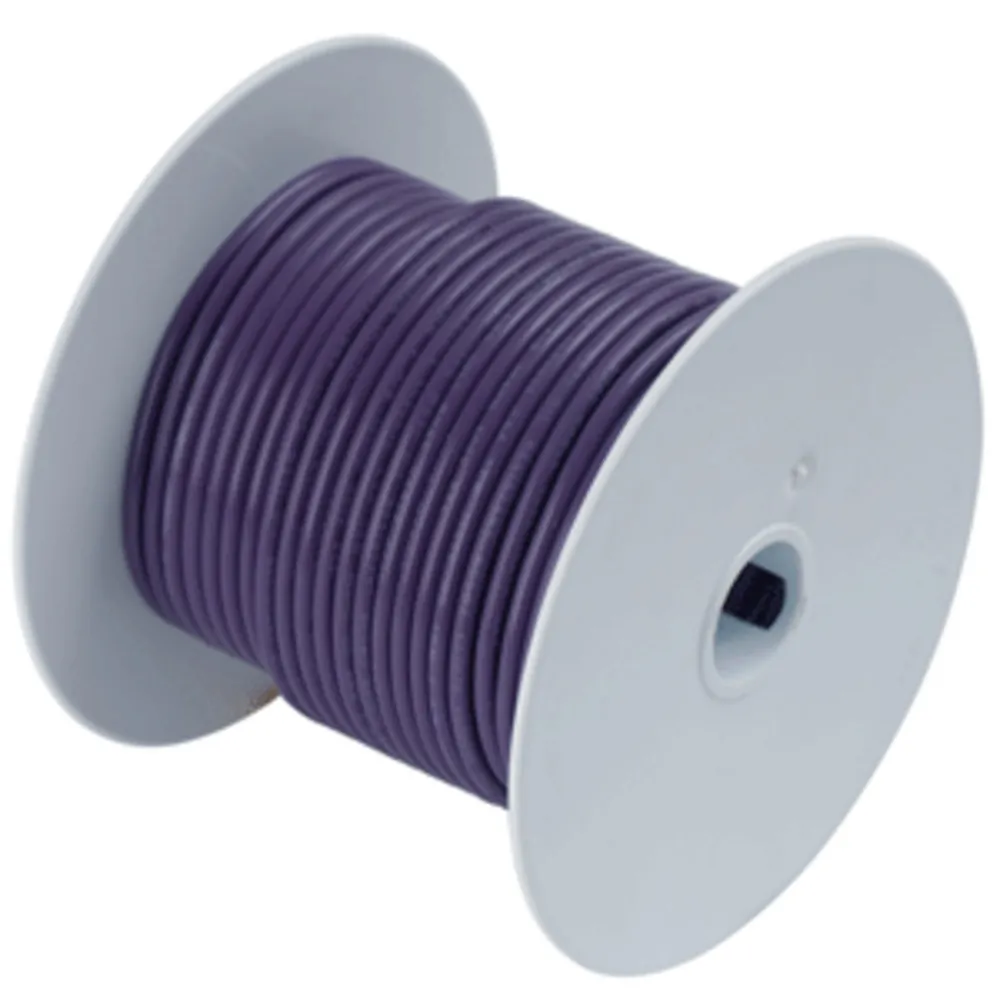 Ancor 100750 Purple 18 Awg Tinned Copper Wire - 500'