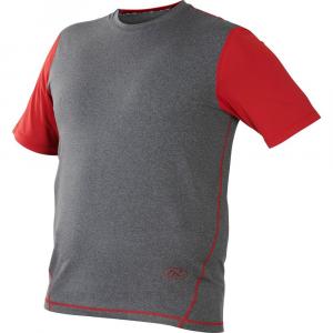 Rawlings HSS-GR/S-89 Adult Hurler Performance Short Sleeve Shirt Is Th