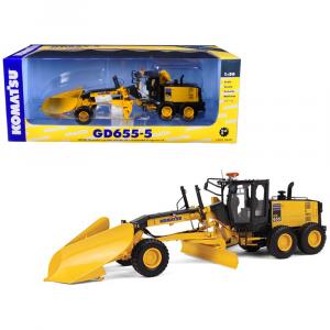 First 50-3266 Brand New 150 Scale Diecast Model Of Komatsu Gd655-5 Mot