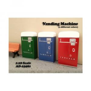 American 23981G Green Vending Machine - 4 Inches Tall