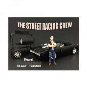 American 77481 Brand New The Street Racing Crew Figure I For 1:24 Scal