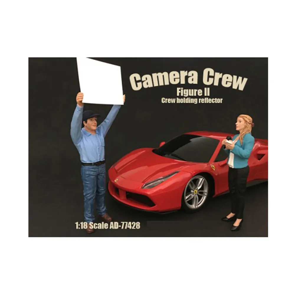 American 77428 Brand New Camera Crew Figure Ii Crew Holding Reflector 